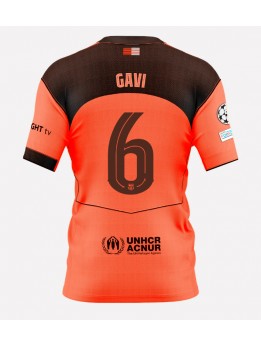 Muži Futbalové oblečenie Barcelona Paez Gavi #6 2025-26 Krátky Rukáv - Tretina Muži Futbalové oblečenie Barcelona Paez Gavi #6 2025-26 Krátky Rukáv - Tretina